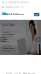 Mobile Screenshot of bulksmsfactory.com